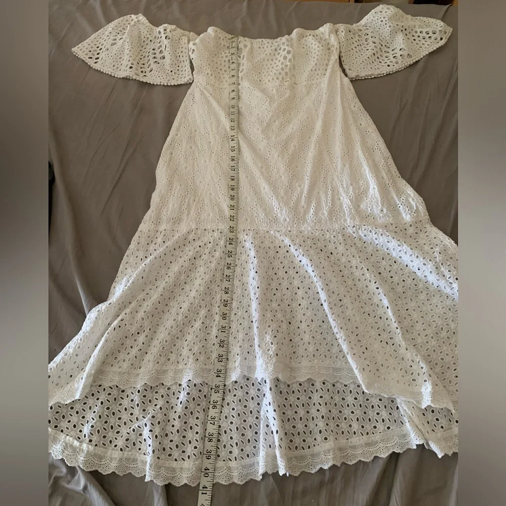Farm Rio Eyelet Dress - Picture 13 of 15